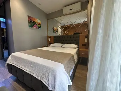 a bedroom with a large bed in a room at Ada Life Hotel in Istanbul