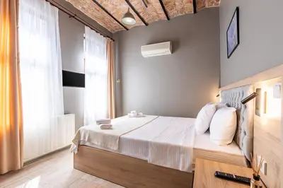 a bedroom with a bed in a room at Bdino Boutique Hotel in Istanbul