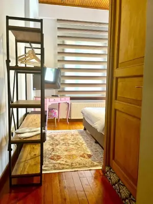 a room with a bunk bed and a door at Dimora Hotel Kadıköy in Istanbul