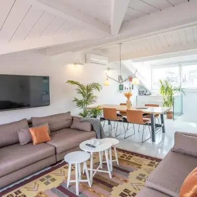 Stylish Duplex in Beyoğlu with Private Terrace