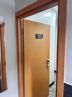 an elevator door with the number on it at Taksim Cetinkaya Suite in Istanbul