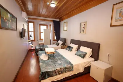 a bedroom with two beds in a room at The Trip Anex Hotel in Istanbul