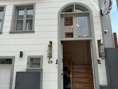 a building with the number on it at Abelia Mansion Hotel in Istanbul