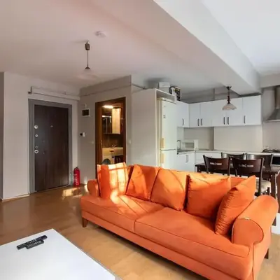 Cozy Modern 1BR w Patio New Building in Maltepe