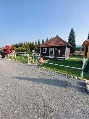 a house on the side of a road with a house at Serbesler Botanik, No 2 Mini House in Sakarya