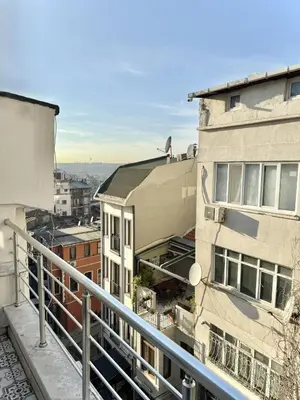 a view from the balcony of a building at Taksim Seven Residence in Istanbul