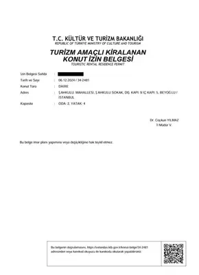 a screenshot of a page of a document at Bright Cool Central 1Bed1Bath Stylish Home! #376 in Istanbul
