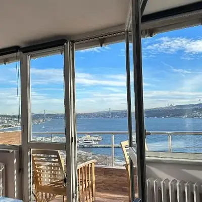 Deluxe Duplex in city center with 210 degrees Bosphorus viewed