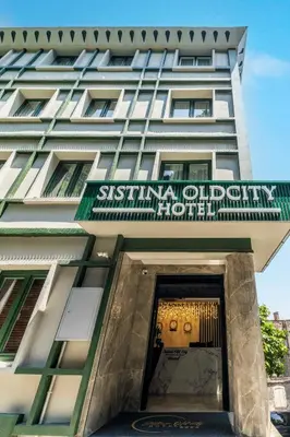 a building with the entrance to the australian old city hotel at Sistina Old City Hotel in Istanbul