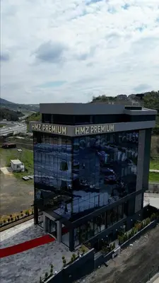 a large building with the words fire department emergency prevention at Hmz Premium Konaklama Çekmeköy in Çekmeköy