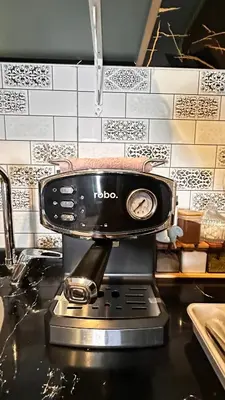 a kitchen counter with a mixer on top of it at Big Urban Taksim Terrace Stay in Istanbul
