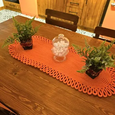 a table with two plants and a glass bowl on it at Uludag Zirve Garden - BBQ Jacuzzi
