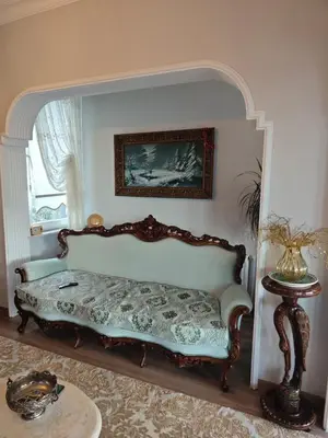 a bedroom with a bed in a room at An İstanbul tale, İstanbul dream,bosphorus villa in Istanbul