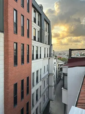 a view from the balcony of a building at Boutique 360 Suite in Istanbul
