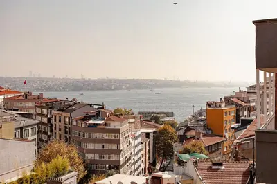 a view of a city with a river and buildings at Magnificent View Great Location in Istanbul