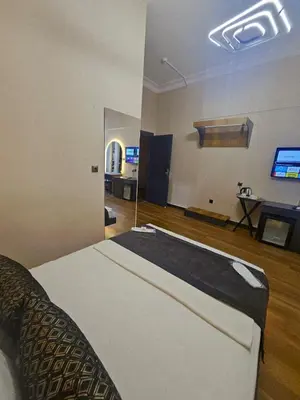a bedroom with a large bed in a room at Linada Hotel Taksim in Istanbul