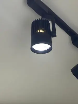 a black light fixture hanging from a ceiling at Hes Sultanahmet Tenedos in Istanbul