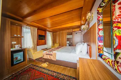 a bedroom with a bed and a tv in a room at Apart Hotel Hippodrome in Istanbul