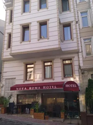 a large white building with a hotel at Nova Roma Hotel in Istanbul