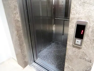 a shower with a glass door in a bathroom at Istanberry - Paradise Apartments in Istanbul