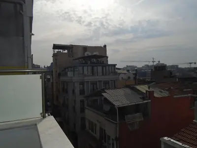 a view of a city from the roof of a building at City House in Istanbul