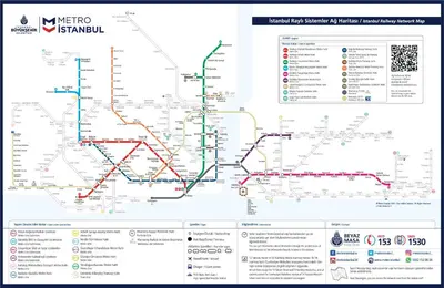 a map of the korea island subway system at Istanbul Metro Hotel in Istanbul