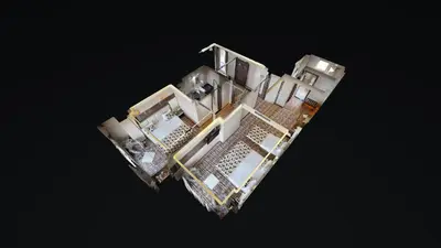 an overhead view of a house with at Green Prusa Hotel in Bursa