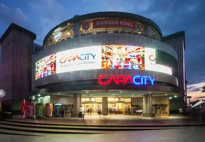 a large shopping center with a shopping center at Blueway Hotel Istanbul Bakırköy City Center in Istanbul