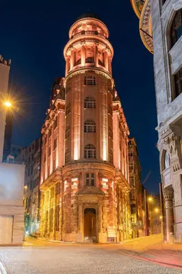 a large building with a tower on top of it at Orientbank Hotel Istanbul, Autograph Collection in Istanbul
