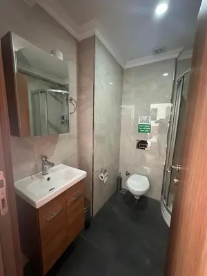 a bathroom with a sink and a toilet at Hotel La SERA in Istanbul