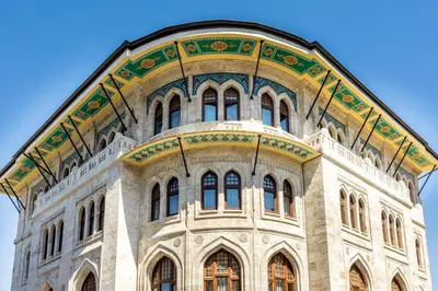 a large building with a lot of windows on it at Cronton Design Hotel in Istanbul