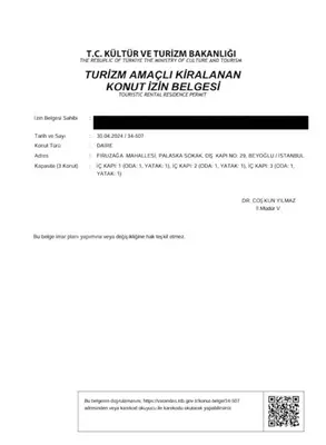 a screenshot of a page of a website with a document at Bright Modern Design New Duplex Loft Patio! #145 in Istanbul