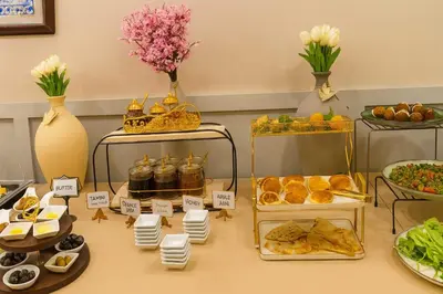 a buffet of food with pastries and other desserts at Imagine Istanbul - Sultanahmet in Istanbul