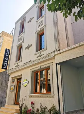 a building with windows on the side of it at Luxx Garden Hotel in Istanbul