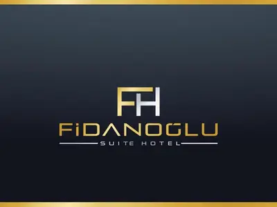 a logo for a hotel with the initials h flanoyahu at Fidanoğlu Suite Hotel Çorlu in Corlu