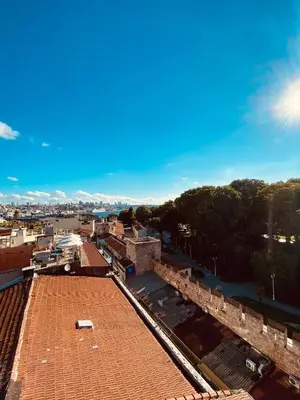 a view from the roof of a building at Ottoman Luxury Hotel in Istanbul