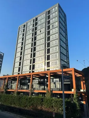 a large building with a lot of windows at Mayar Residence Hotel in Istanbul